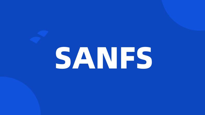 SANFS