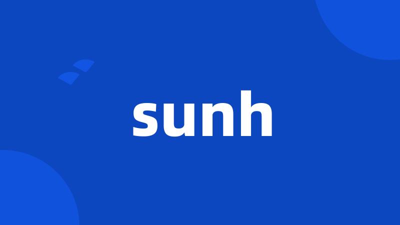 sunh