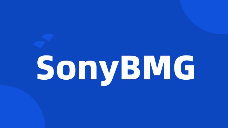 SonyBMG