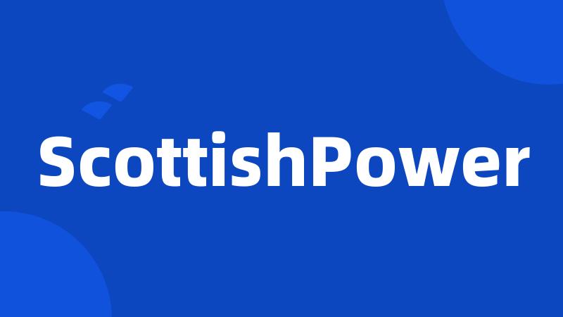 ScottishPower