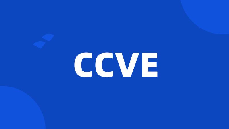 CCVE