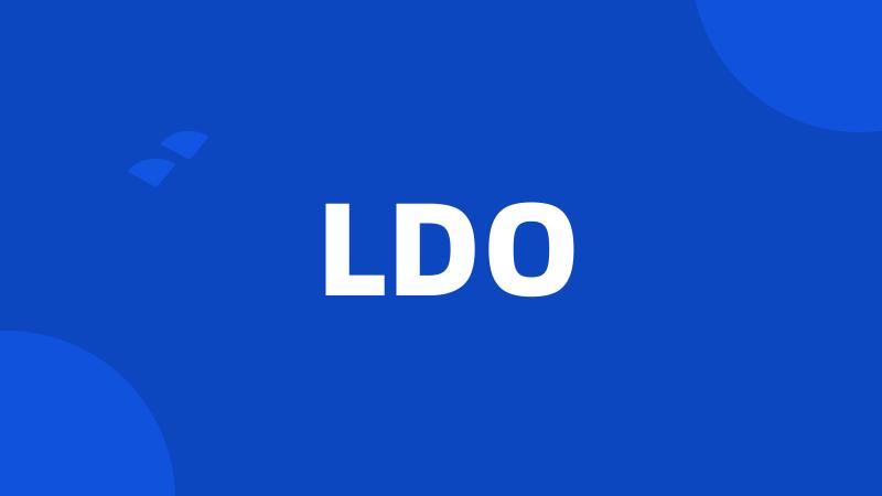 LDO