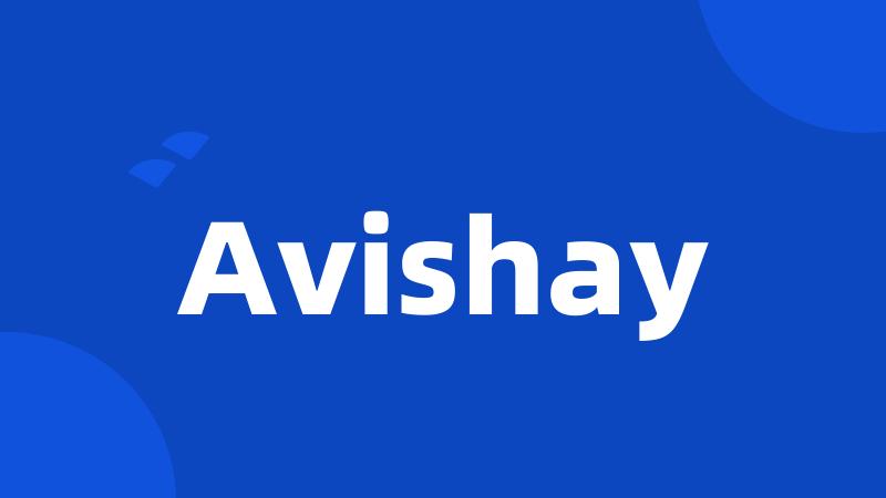 Avishay