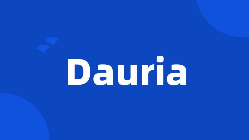 Dauria