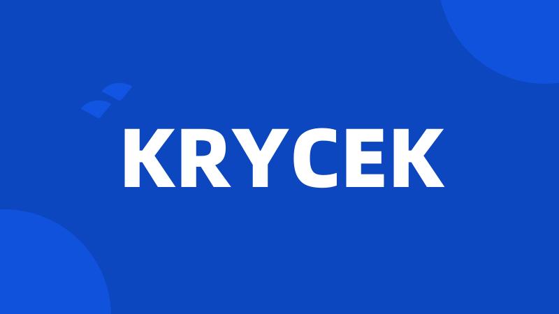 KRYCEK