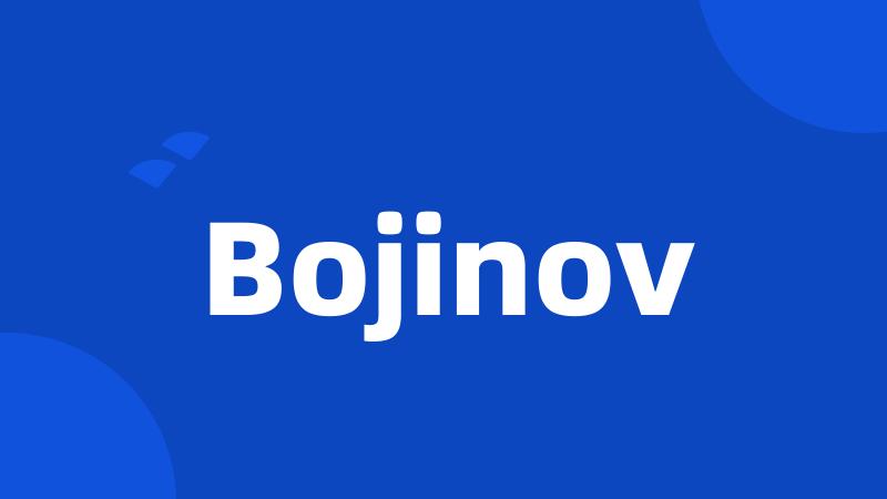 Bojinov