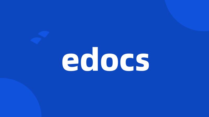 edocs