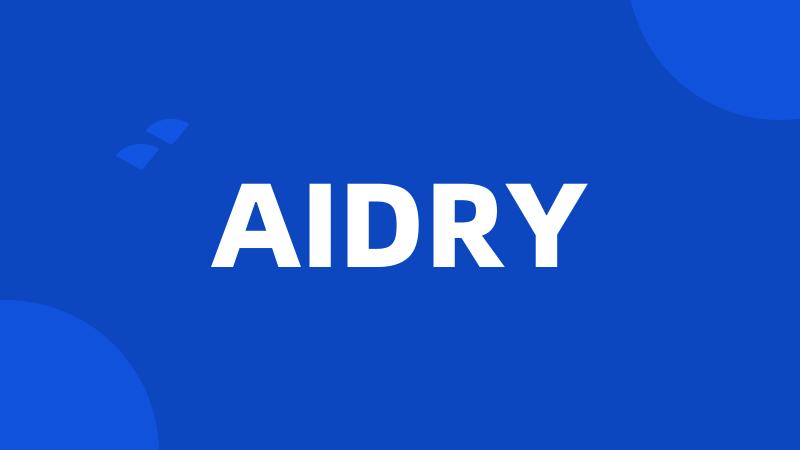 AIDRY