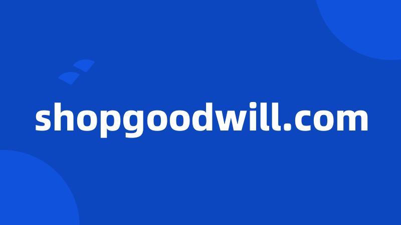 shopgoodwill.com