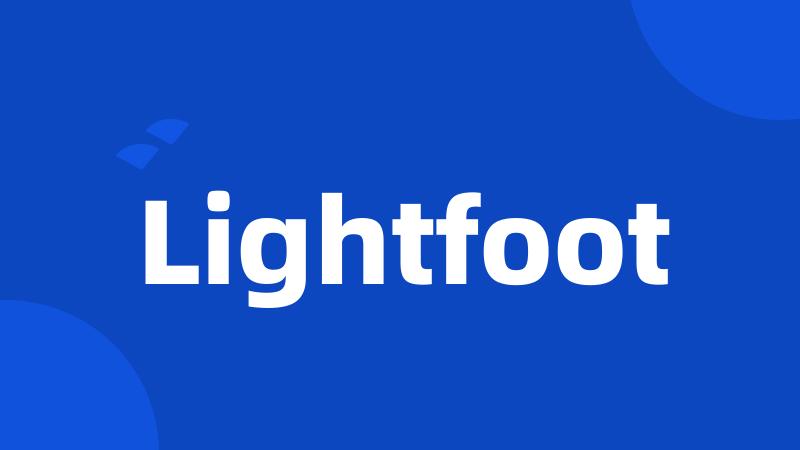 Lightfoot