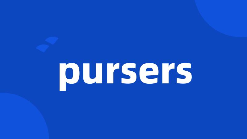 pursers