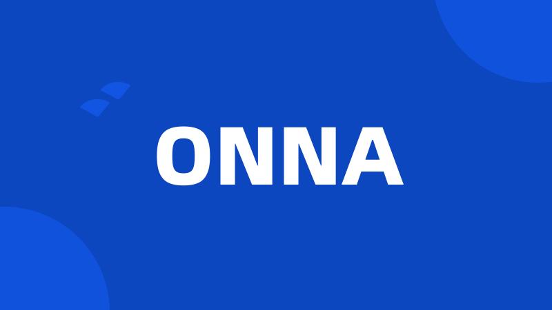 ONNA