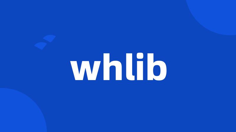 whlib