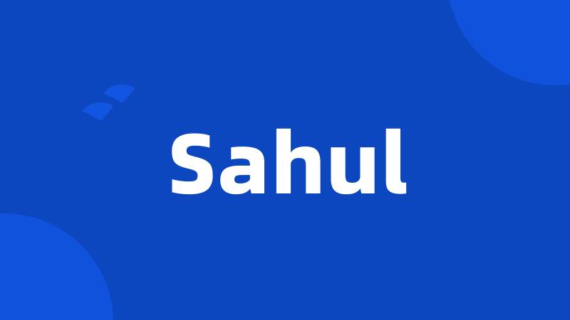 Sahul