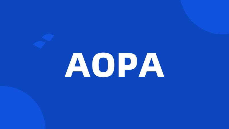 AOPA