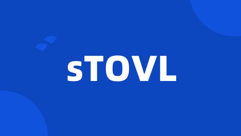 sTOVL