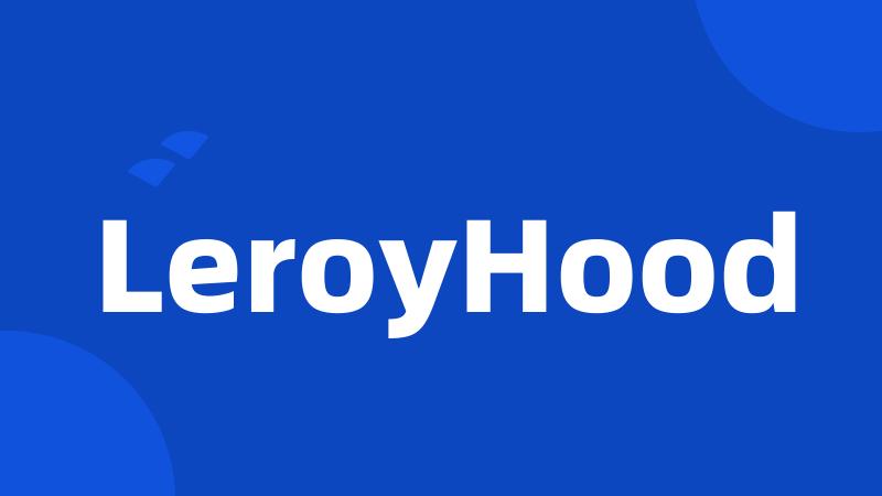 LeroyHood