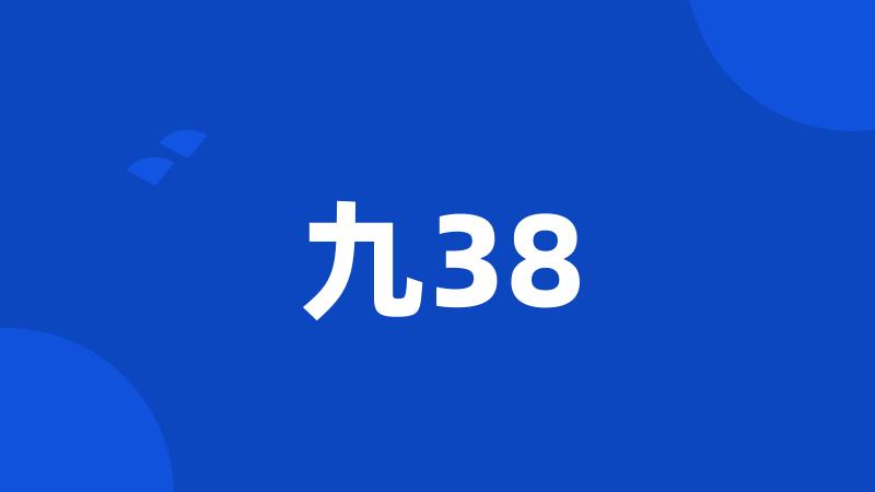 九38