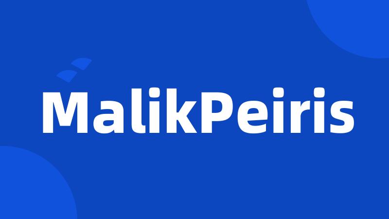 MalikPeiris