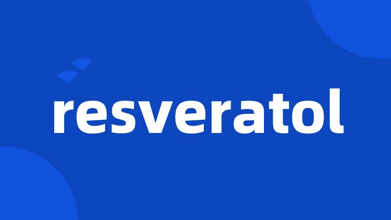 resveratol