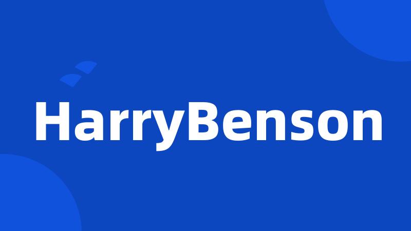 HarryBenson