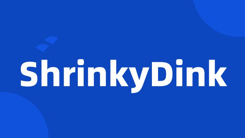 ShrinkyDink