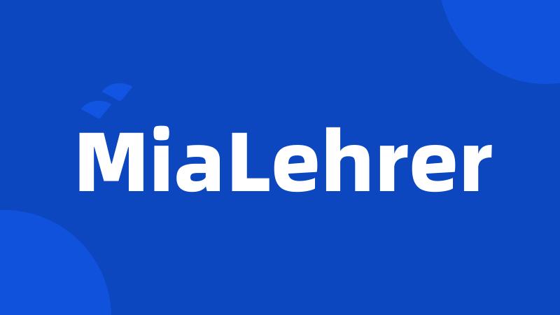 MiaLehrer