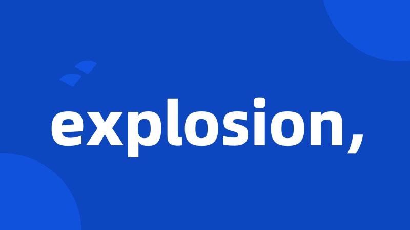 explosion,