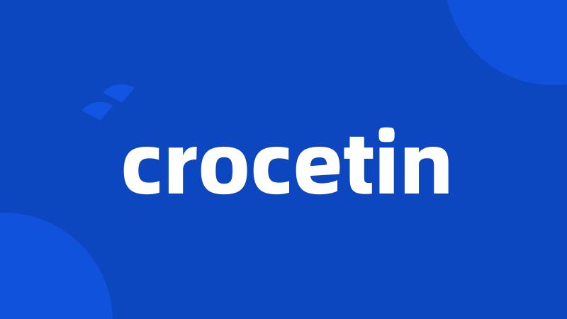 crocetin