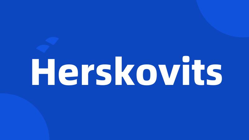 Herskovits