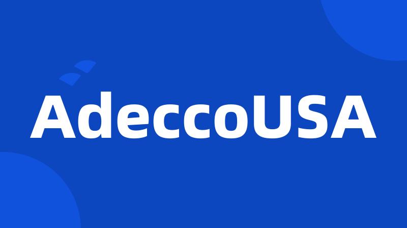 AdeccoUSA