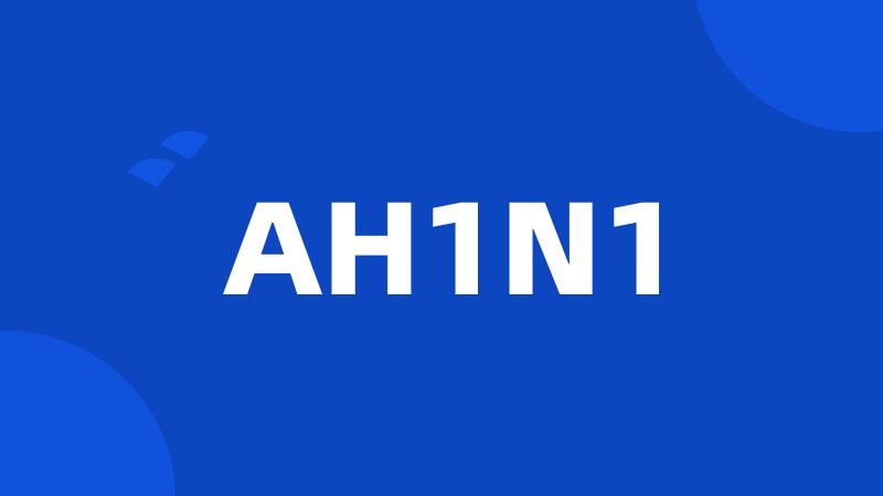 AH1N1