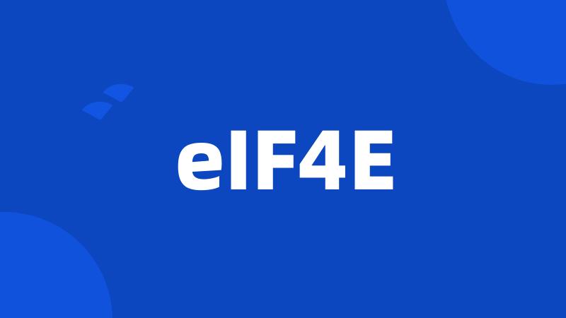 eIF4E