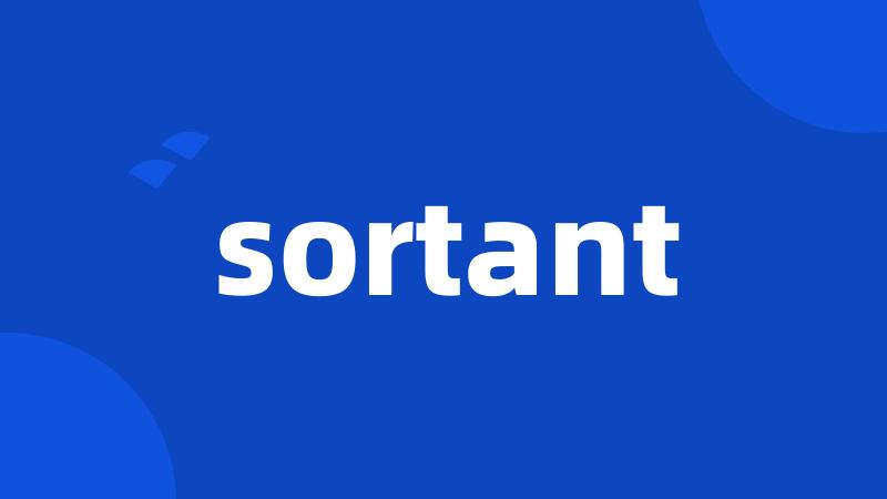 sortant