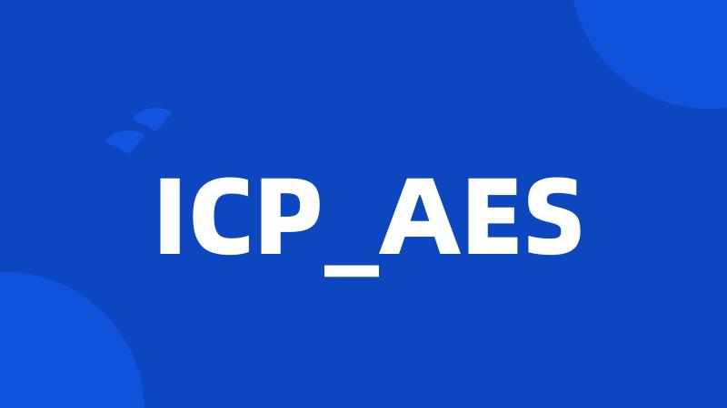 ICP_AES