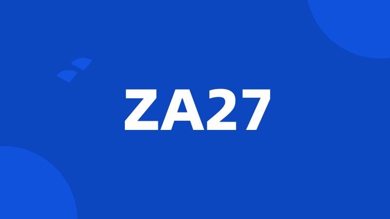 ZA27