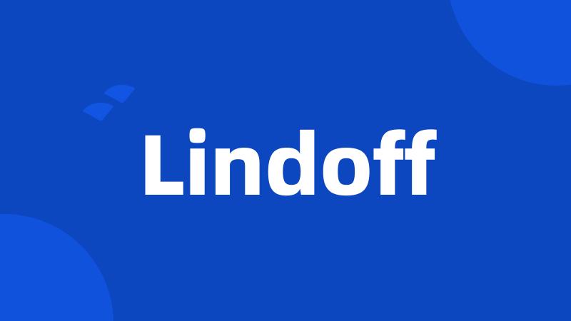 Lindoff