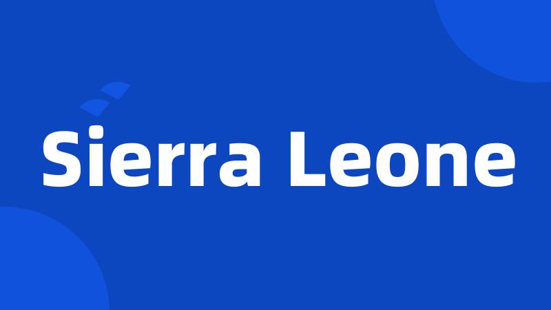 Sierra Leone