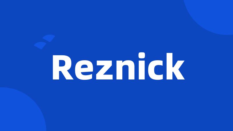 Reznick