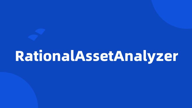 RationalAssetAnalyzer