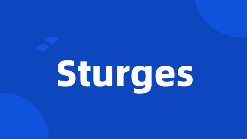 Sturges