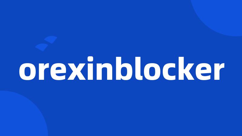 orexinblocker