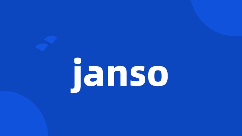 janso