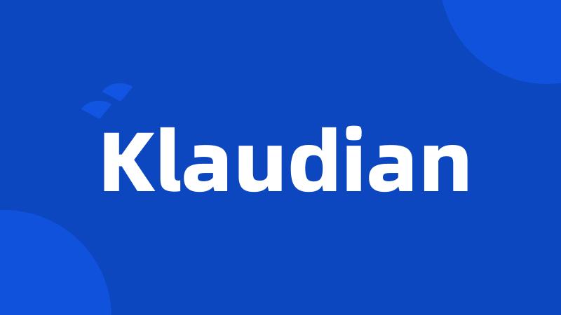 Klaudian