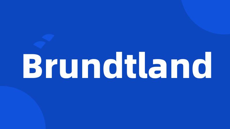 Brundtland