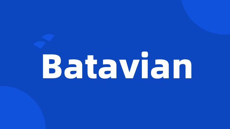 Batavian