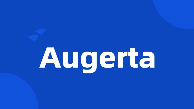 Augerta