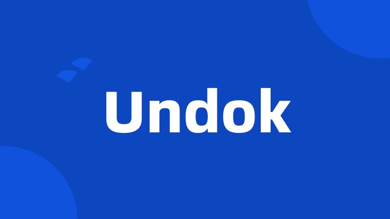 Undok