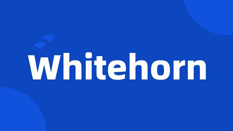 Whitehorn