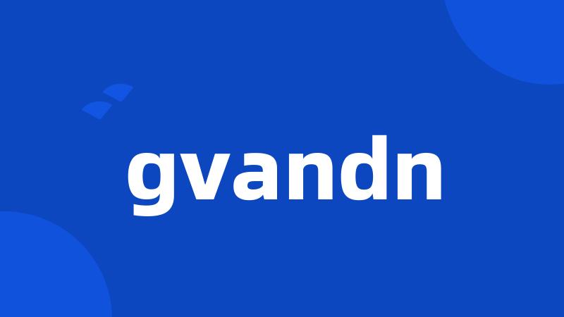 gvandn